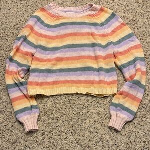American Eagle Outfitters Multicolor Striped Sweater